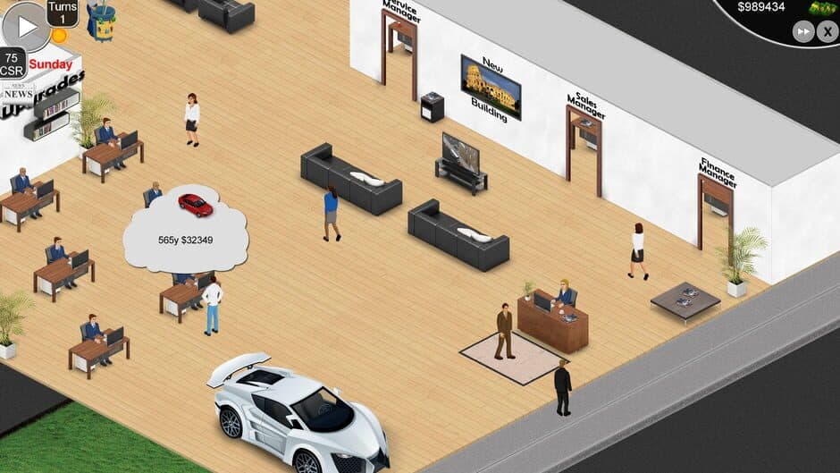 Скриншот 2 из Auto Dealership Tycoon