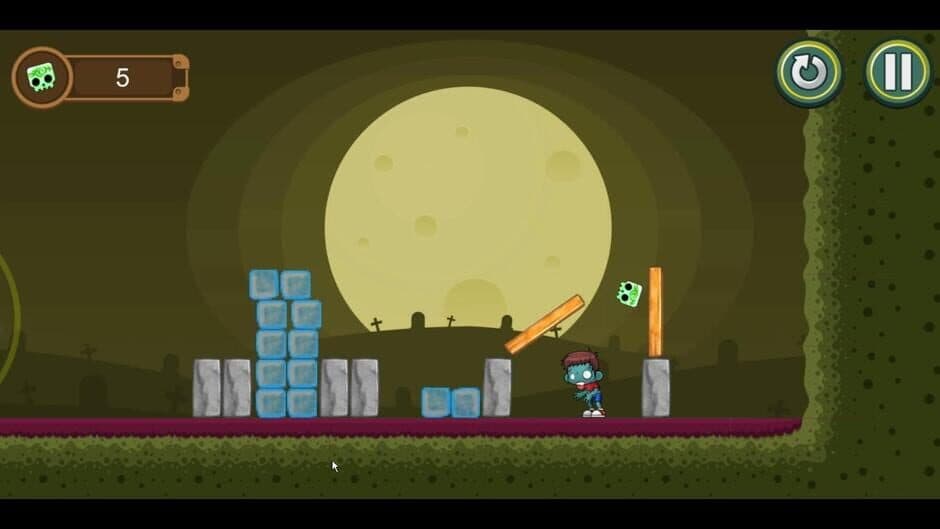 Скриншот 1 из SlingSkull Zombies: Graveyard Shift