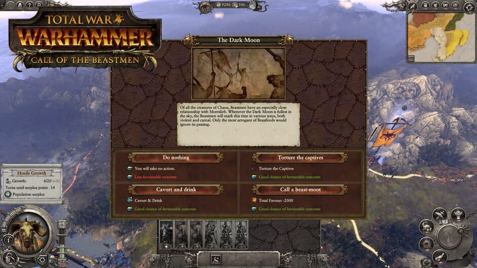 Скриншот 3 из Total War: Warhammer - Call of the Beastmen