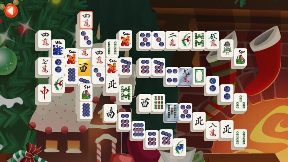 Скриншот 3 из Christmas Mahjong 2