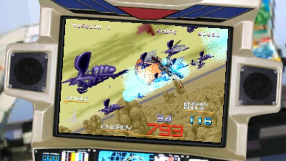 Скриншот 1 из 3D Galaxy Force II