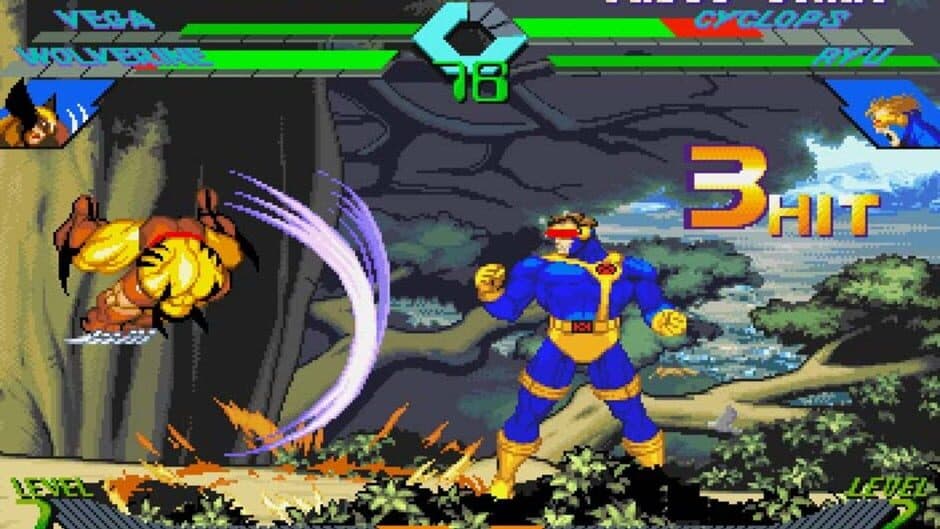 Скриншот 2 из X-Men vs. Street Fighter