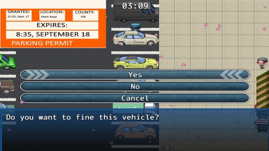 Скриншот 4 из Parking Cop Simulator