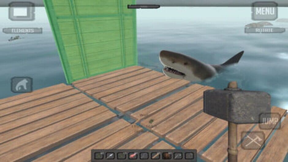 Скриншот 1 из Raft Island Shark Survival