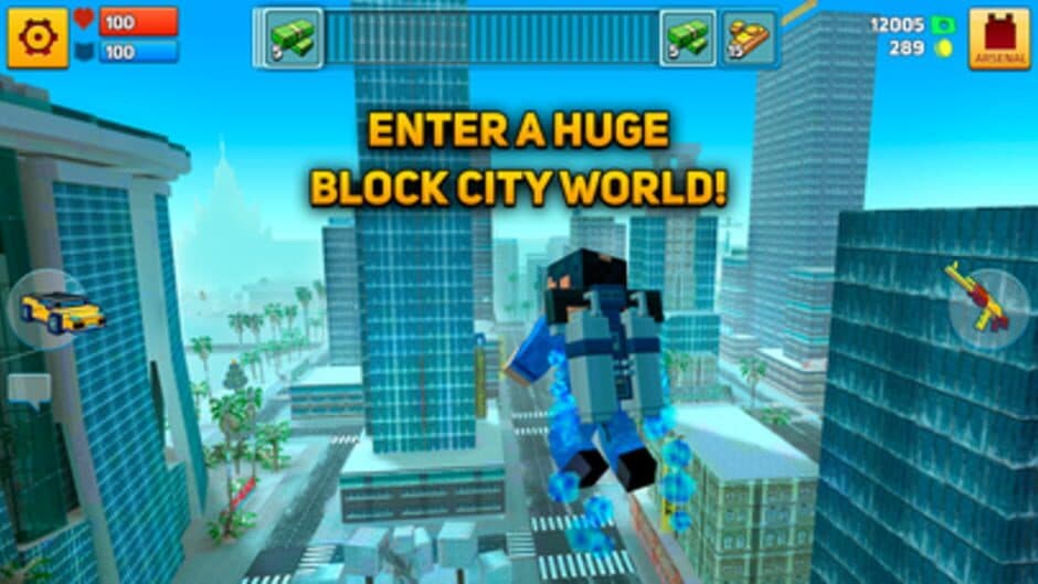 Скриншот 10 из Block City Wars: Mafia Town