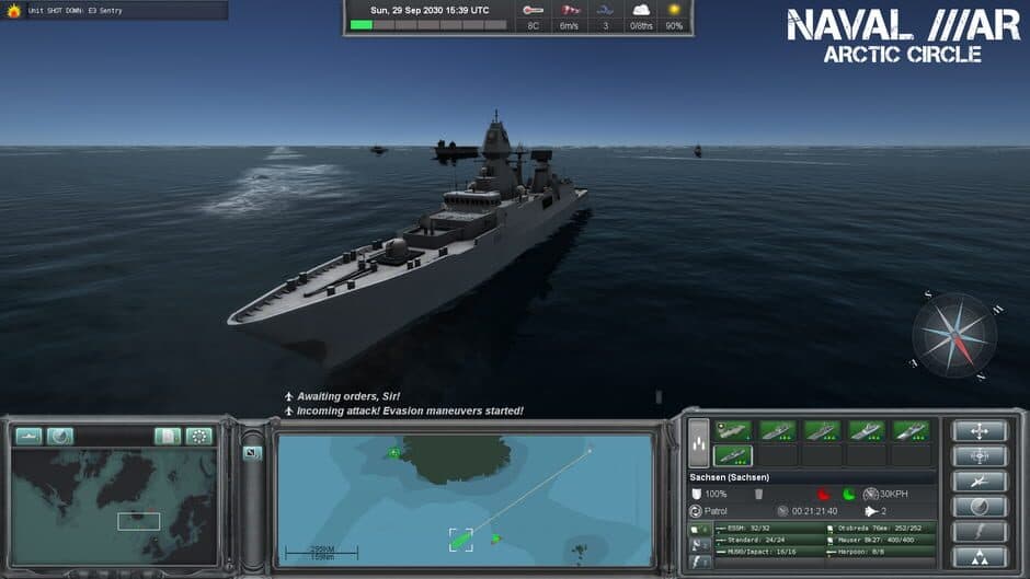 Скриншот 1 из Naval War: Arctic Circle