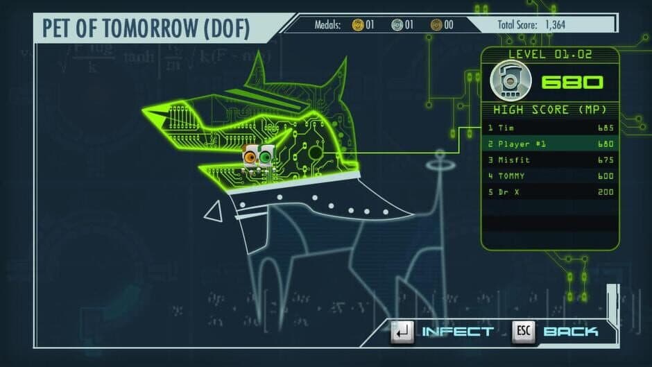 Скриншот 1 из A Virus Named Tom