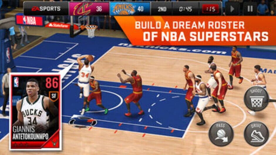 Скриншот 4 из NBA Live Mobile Basketball