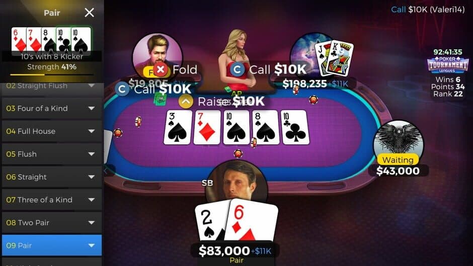 Скриншот 7 из Downtown Casino: Texas Hold'em Poker