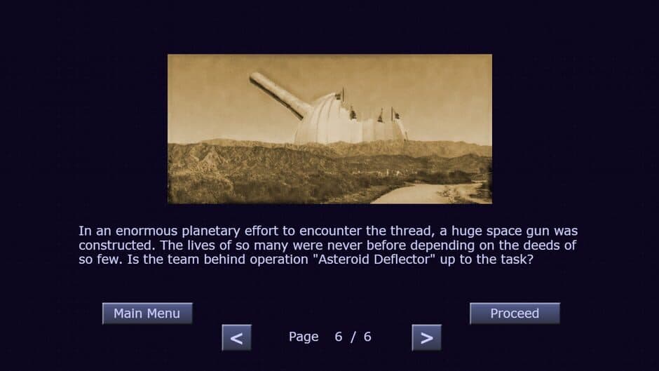 Скриншот 2 из Asteroid Deflector XL