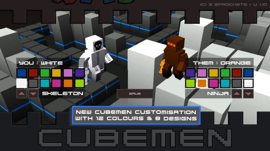 Скриншот 3 из Cubemen