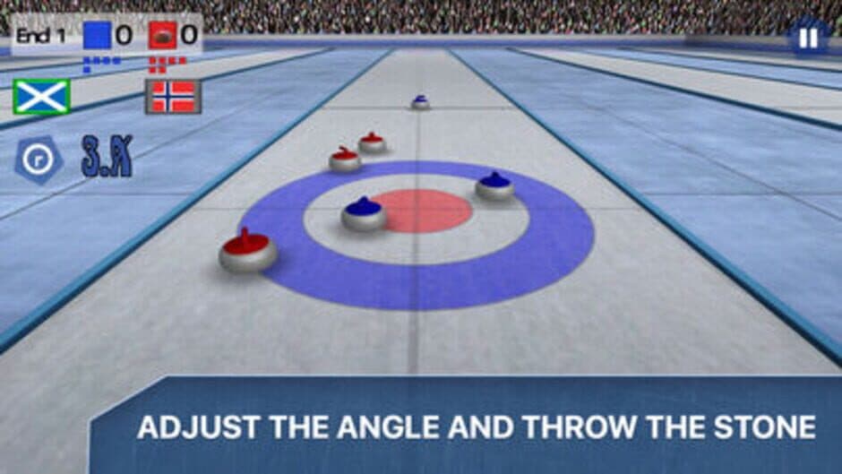 Скриншот 2 из Curling 3D - Winter Sports