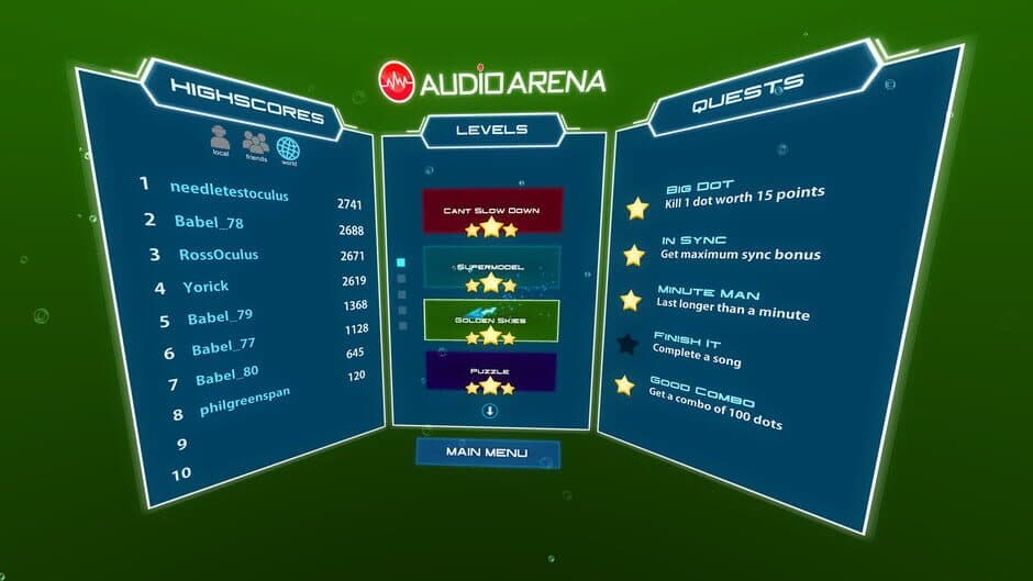 Скриншот 2 из Audio Arena