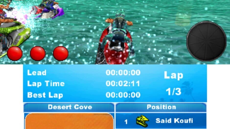 Скриншот 1 из Aqua Moto Racing 3D