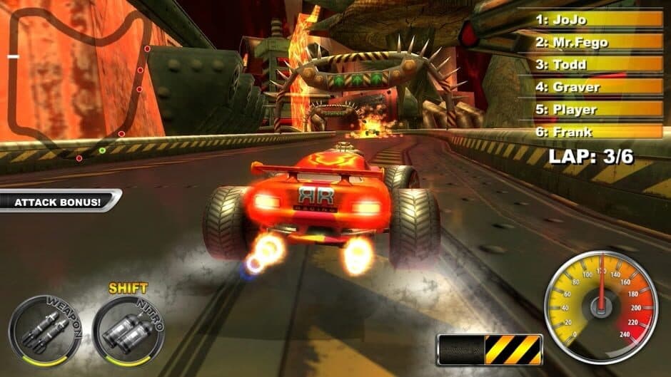 Скриншот 5 из Lethal Brutal Racing
