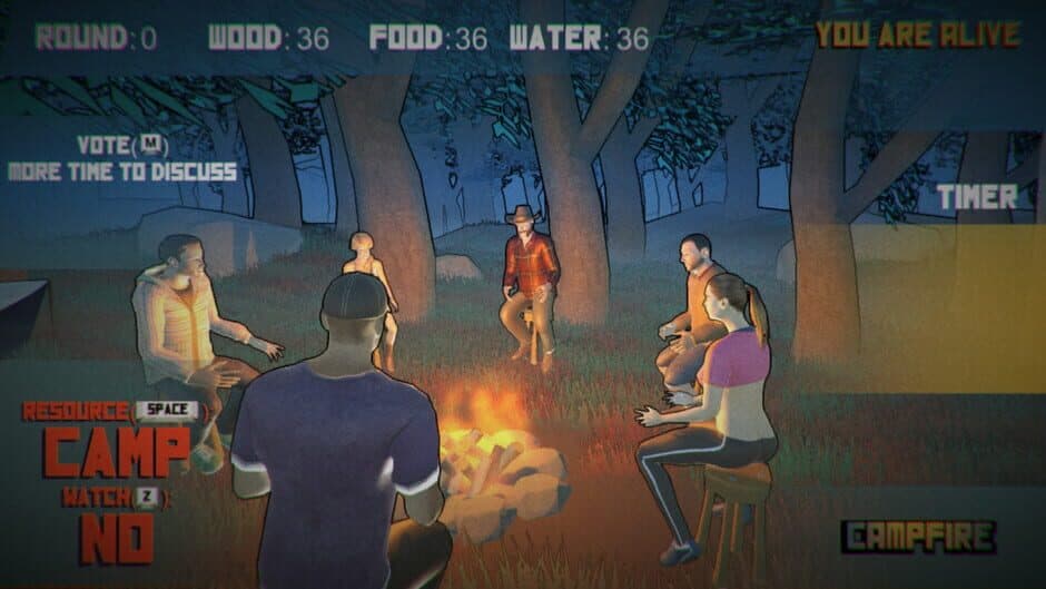 Скриншот 2 из Campfire: One of Us Is the Killer