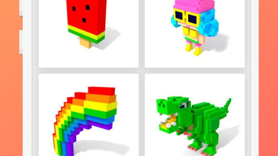 Скриншот 3 из Voxel - 3D Color by Number