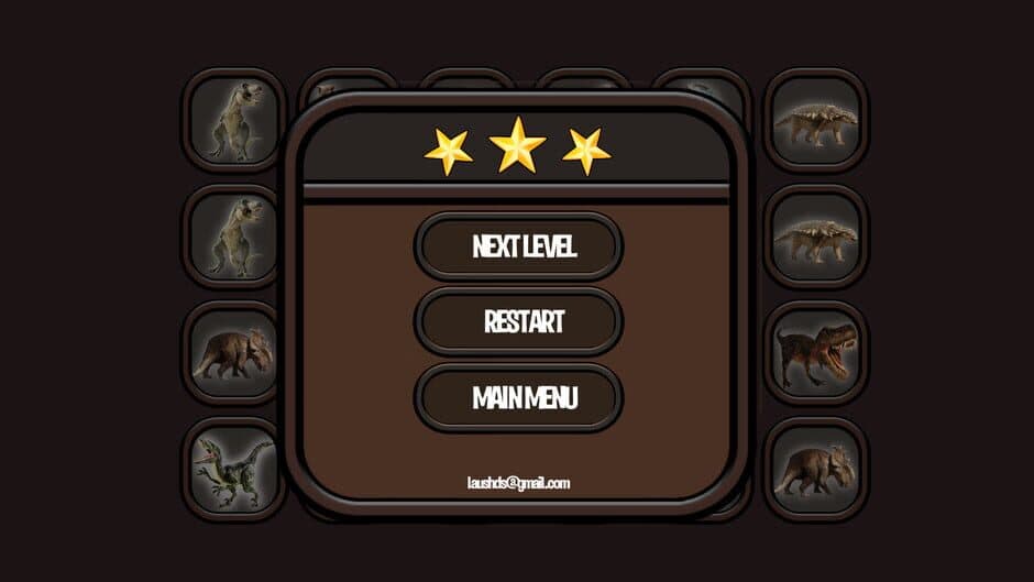 Скриншот 3 из Animals Memory: Dinosaurs