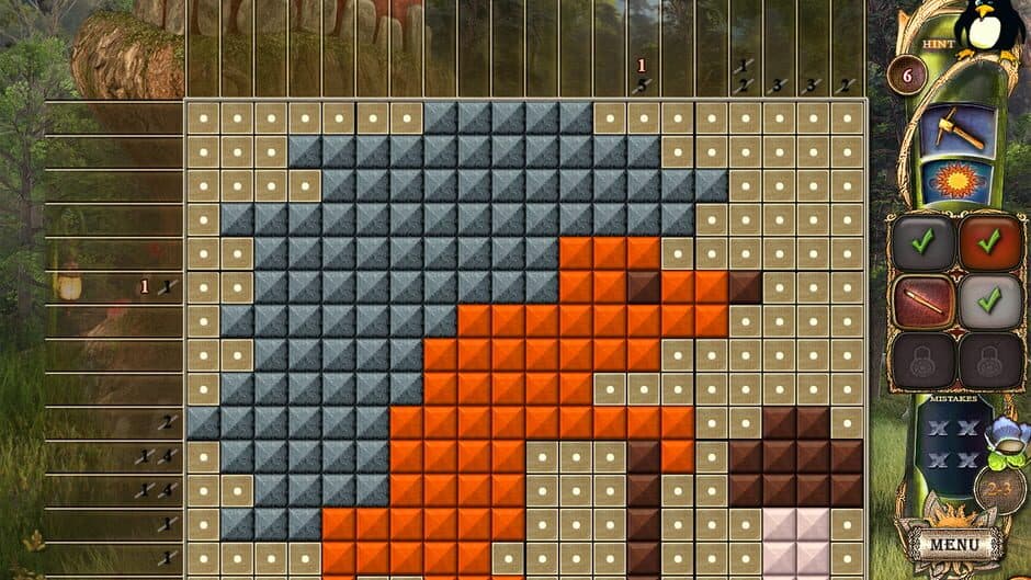 Скриншот 2 из Fantasy Mosaics 23: Magic Forest