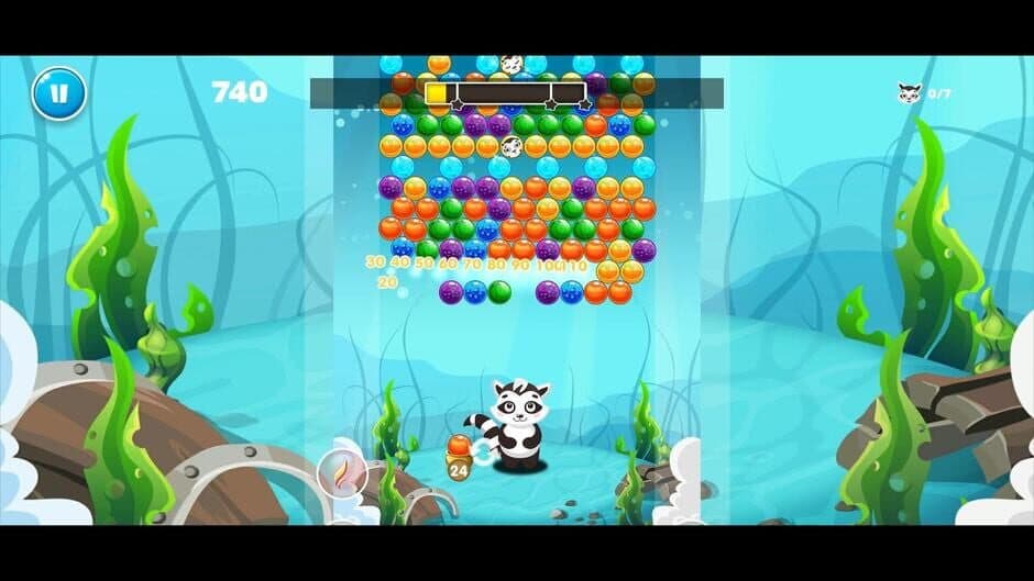 Скриншот 4 из Raccoon Hero: Under the Sea