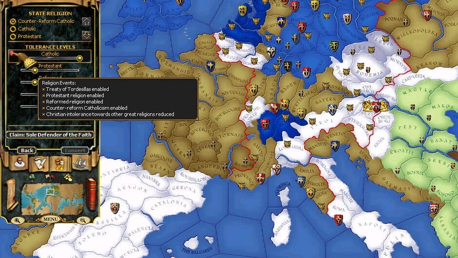 Скриншот 2 из For The Glory: A Europa Universalis Game