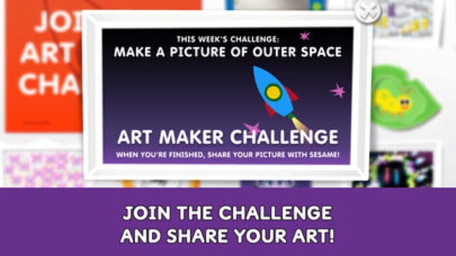Скриншот 5 из Sesame Street Art Maker