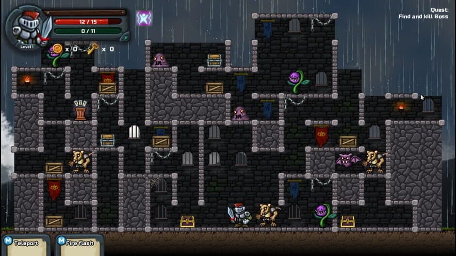 Скриншот 2 из Dungetris