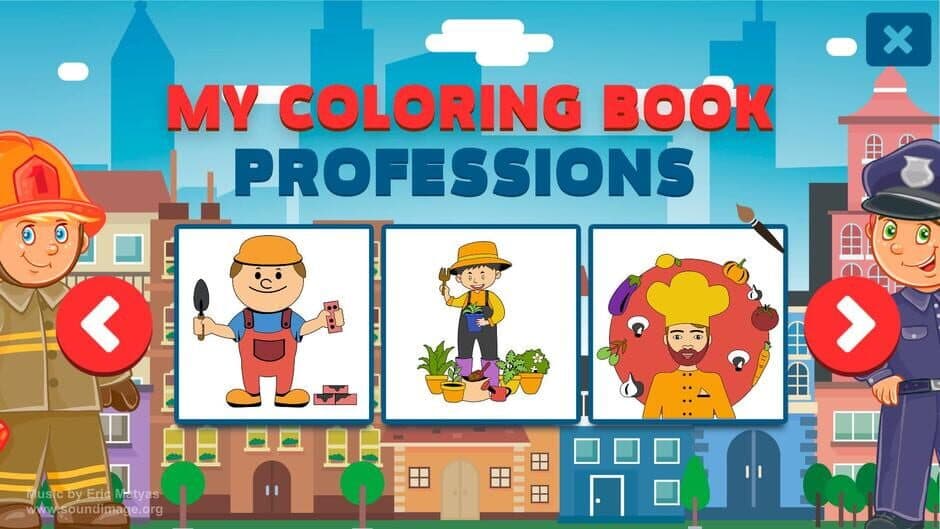 Скриншот 5 из My Coloring Book: Professions