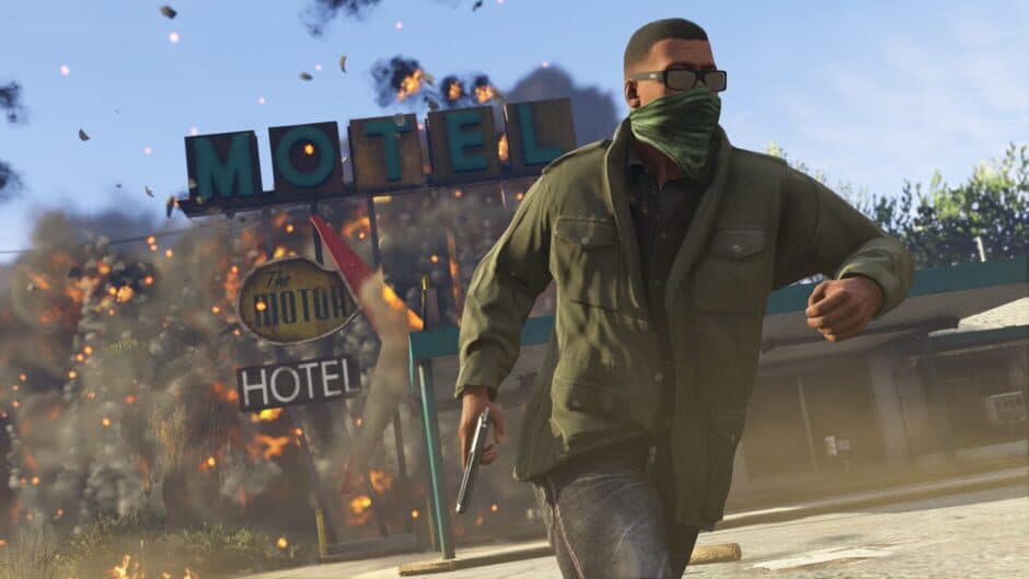 Скриншот 4 из Grand Theft Auto V: Premium Online Edition & Whale Shark Card Bundle