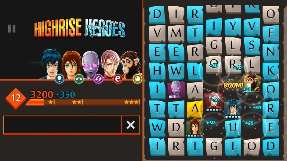 Скриншот 5 из Highrise Heroes: Word Challenge