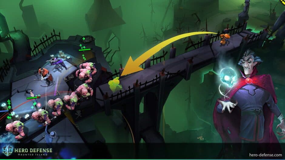 Скриншот 2 из Hero Defense