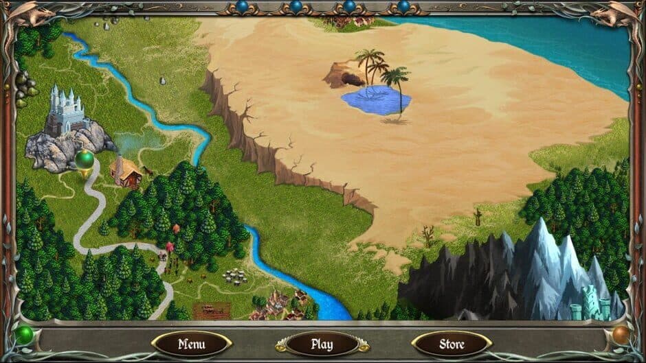 Скриншот 2 из Legends of Solitaire: Curse of the Dragons