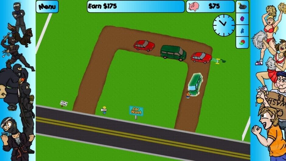 Скриншот 5 из Car Washer: Summer of the Ninja