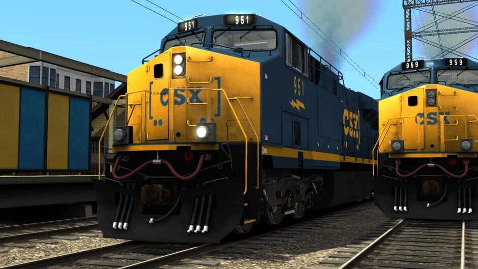 Скриншот 4 из Train Simulator: CSX ES44AC Add-on Livery