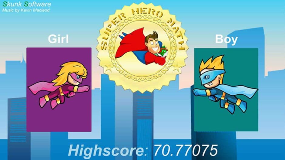 Скриншот 1 из Super Hero Math