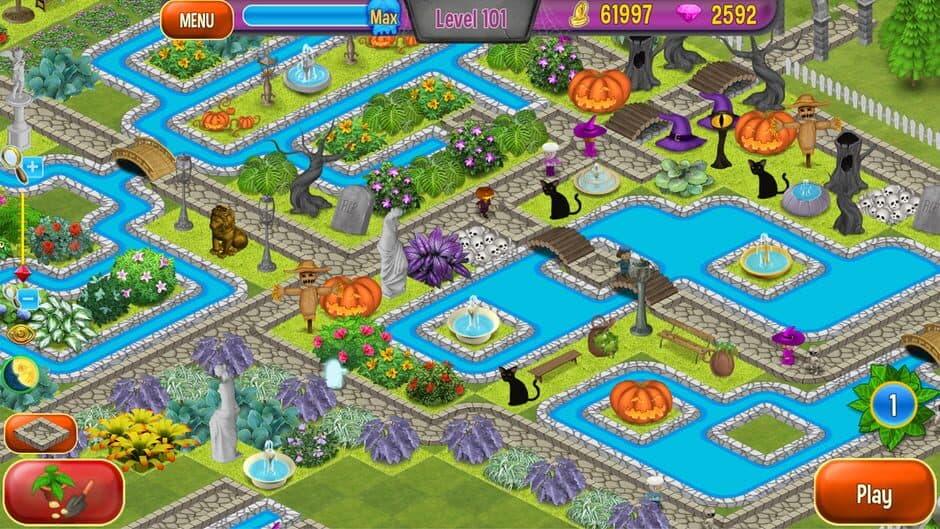 Скриншот 1 из Queen's Garden: Halloween
