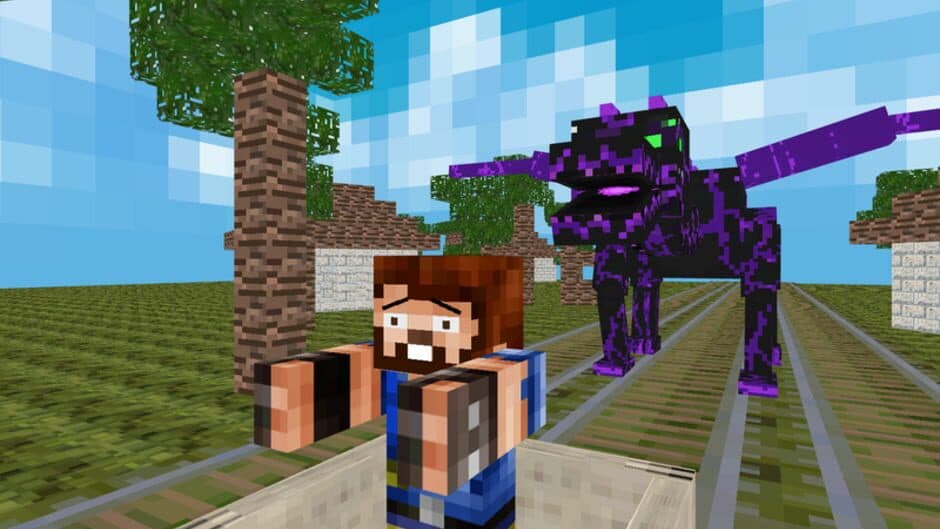 Скриншот 4 из MineCart - 3D Mine Cart Game for MineCraft
