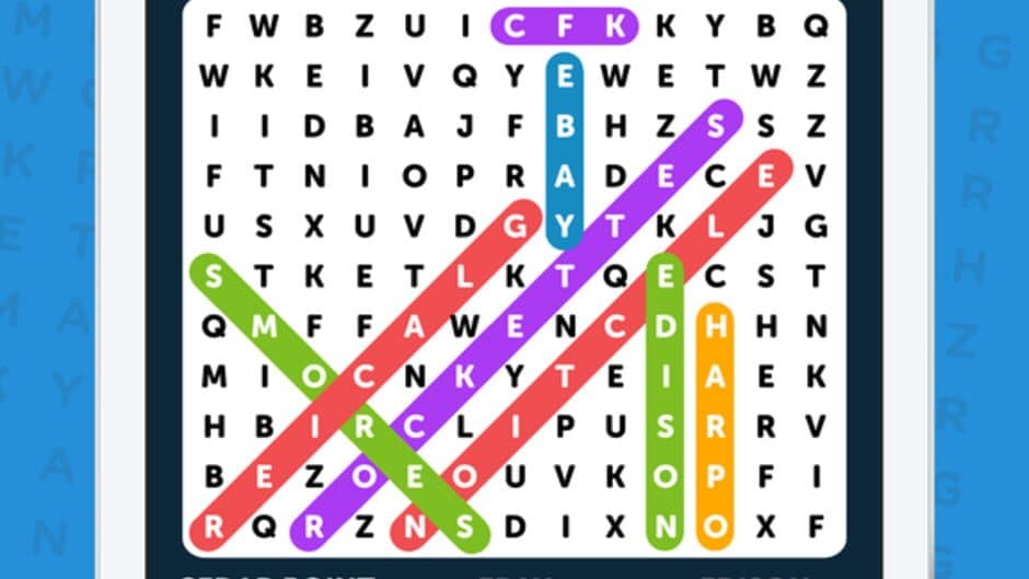 Скриншот 7 из Infinite Word Search Puzzles