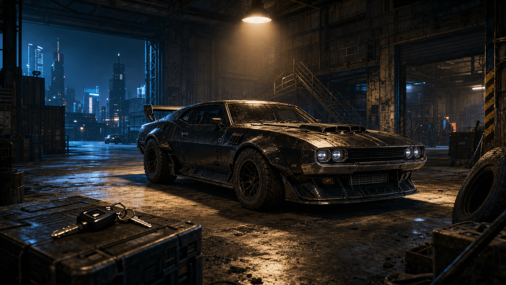Cyberpunk 2077: Quadra Type-66 Hoon - где найти бесплатную машину Кена Блока и ключи