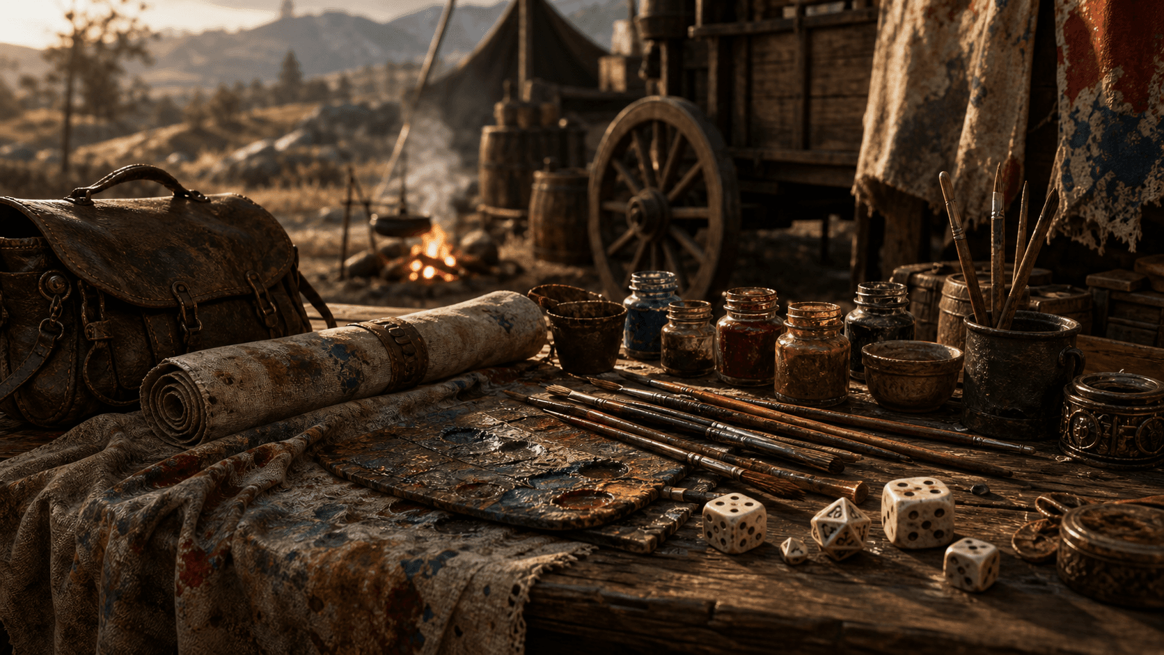 Kingdom Come: Deliverance II: Искусство в опасности - где взять кисти и игральные кости Войты: обложка гайда
