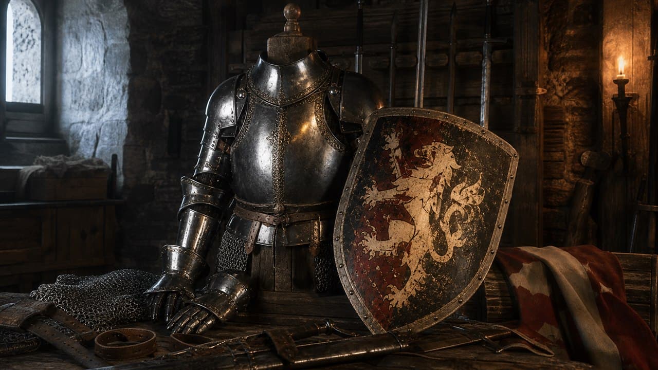 Kingdom Come: Deliverance II: доспехи Брунцвика в квесте Лев на гербе