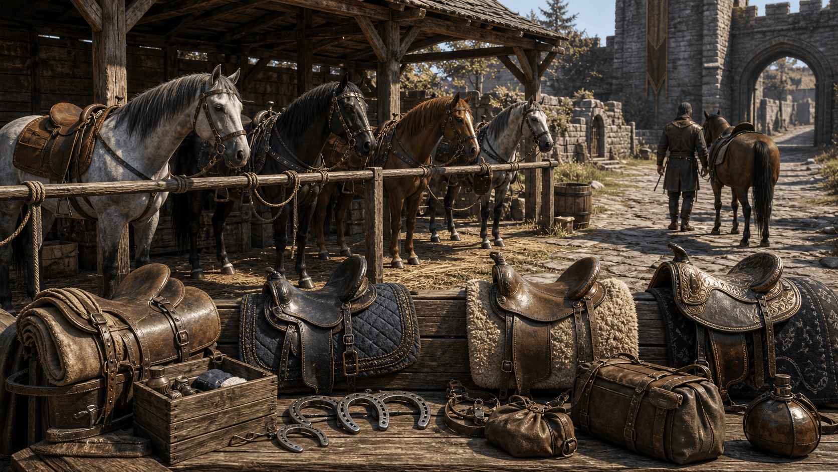 Kingdom Come: Deliverance II: лучшие лошади и сбруя после Сивки: обложка гайда