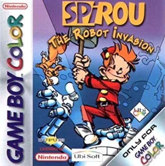 Обложка Spirou: The Robot Invasion