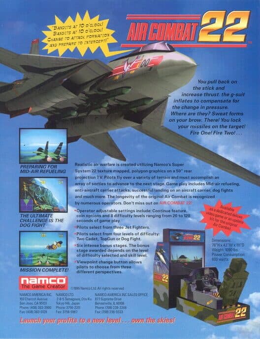Обложка Air Combat 22