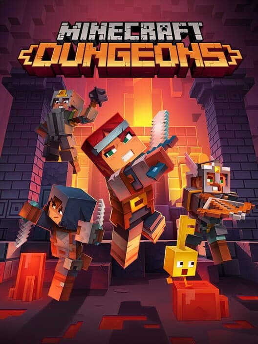 Обложка Minecraft Dungeons