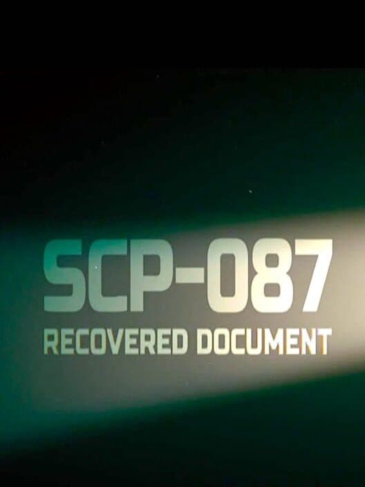 Обложка SCP-087: Recovered document