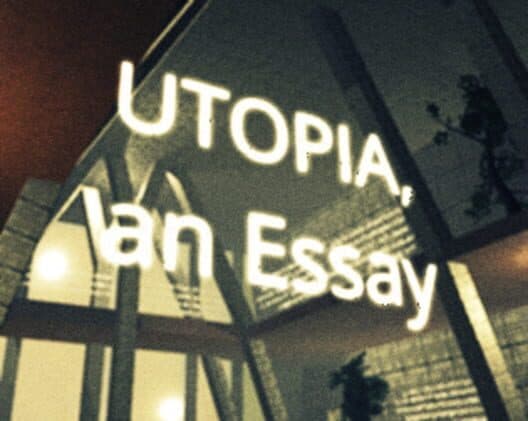 Обложка Utopia, an Essay