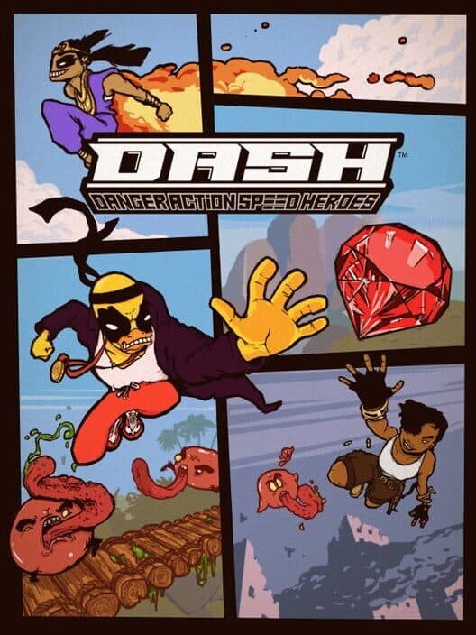 Обложка DASH: Danger Action Speed Heroes