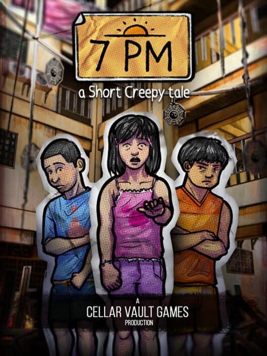 Обложка Short Creepy Tales: 7PM