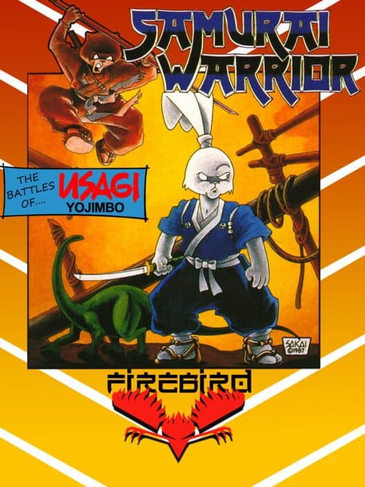 Обложка Samurai Warrior: The Battles of Usagi Yojimbo